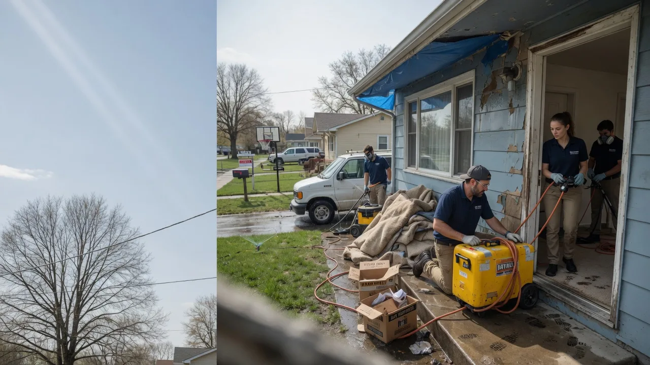Basement Flood Cleanup in Marble Falls, AR near me